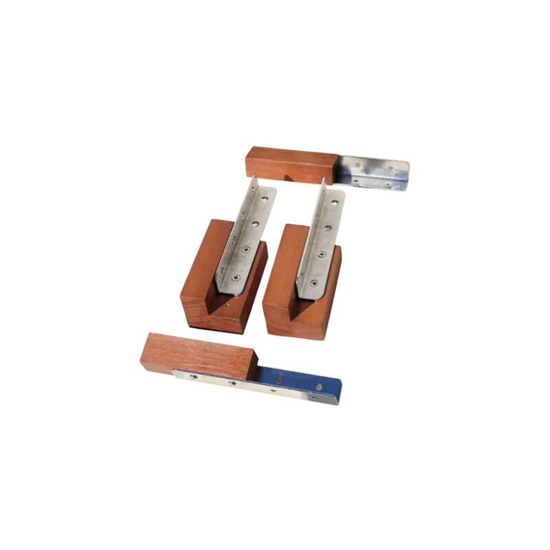 Kit de rallonge de 10 cm pour cache en bois b-rallonge - Decoclim