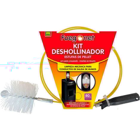 Kit ramoneur radiateur de pellets ø80mm 3m fuegonet masso