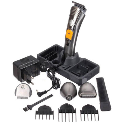 Kit Rasoir Electrique 7 En 1 Tondeuse A Barbe Tondeuse Nez Tondeuse Corps