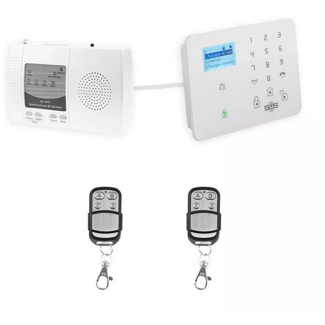 Kit Récepteur PRO sans-fil longue distance 900m + Centrale transmetteur KP-9 4G + 2 télécommandes (gamme KP/DA600+)