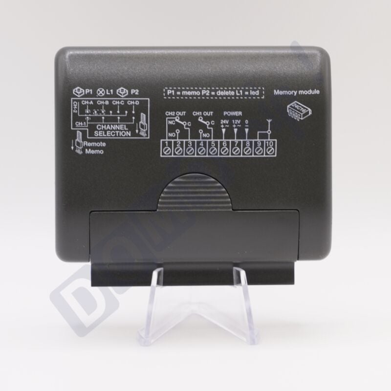 Kit complet Cardin S449 - 1 Récepteur RQM449200 + 2 Télécommandes TXC4492P0 - Portail et garage - Fréquence 433,92MHz