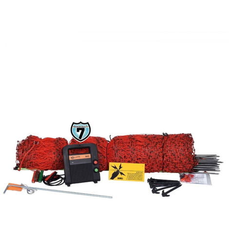 Kit recinzioni elettriche per volatini con elettrificatore Gallagher B60 da 12V