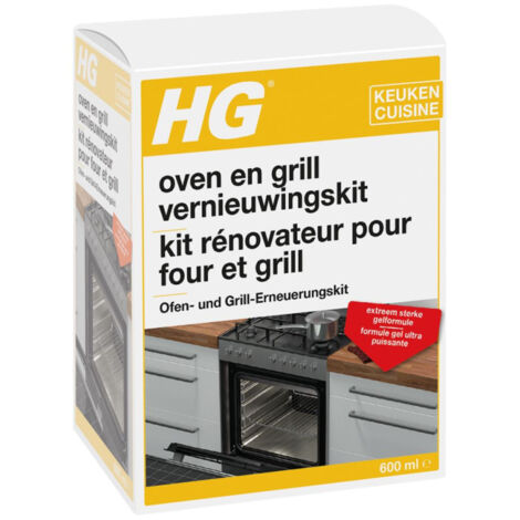 Kit rénovateur pour four et grill 600 ml - HG