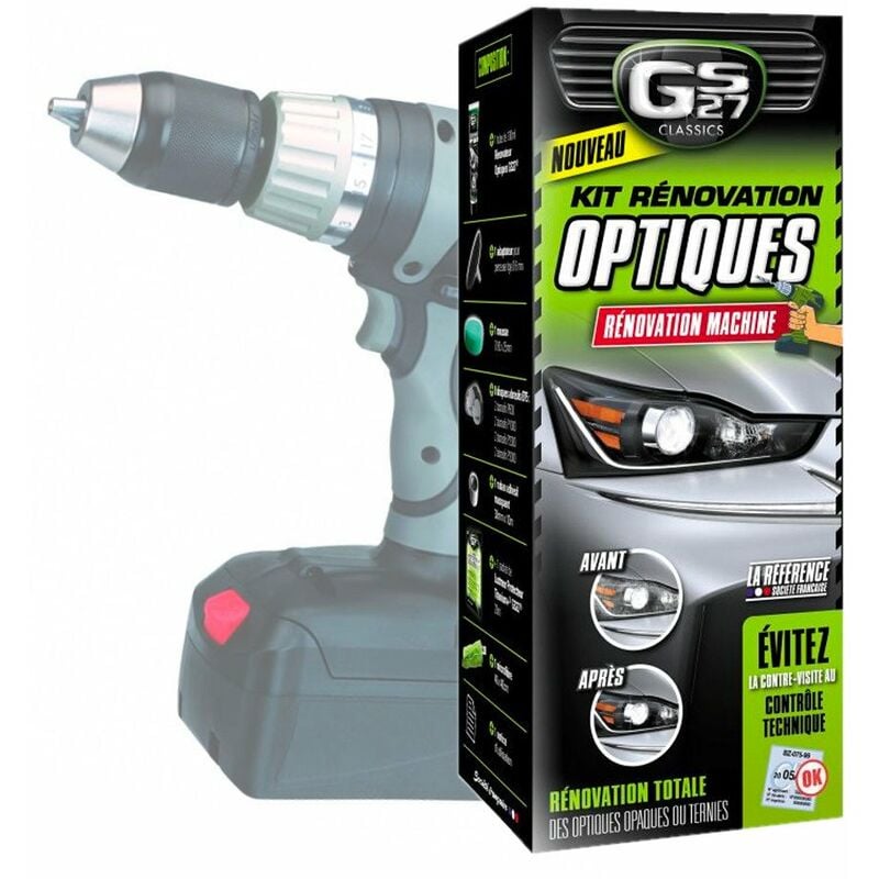 Kit Renovation Optiques Gs27 la visseuse