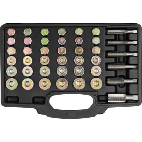 Kit reparation bouchons de vidange 114 pieces m13 a m22