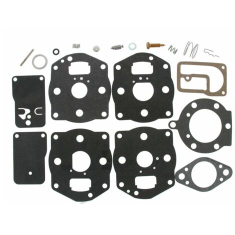 Kit Réparation Carburateur Adaptable Pour Moteur Briggs & Stratton Modèles 400400 à 422700 (16 & 18 Ch., Twin). Remplace Origine