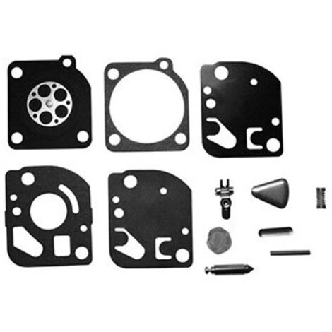 Kit Réparation Membranes Et Joints Carburateur Adaptable Zama Pour Modèle Carburateur C1u Monté Sur Echo Srm3550, Srm3800 Et Aut