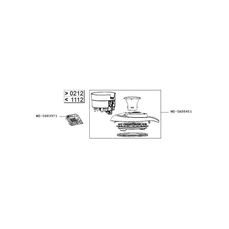 KIT REPARATION N° SERIE >0212 ET