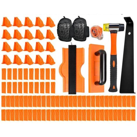 Kit réparation plancher bois et stratifié 107 pièces