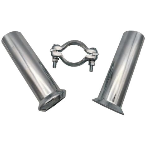 Kit de réparation tuyau d'échappement 45mm – Longueur 150m – Collier et fixation par bride inclus – Pour installation sécurisée