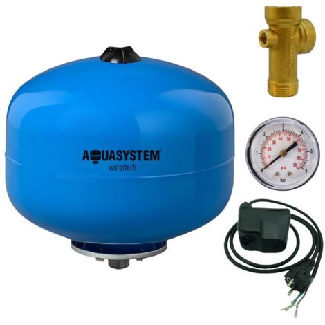 Kit réservoir vessie AQUASYSTEM sphérique 24L - 1''