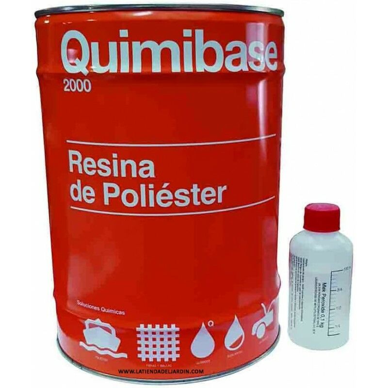 Suinga - Kit Résine Polyester 5 kg + catalyseur peroxyde