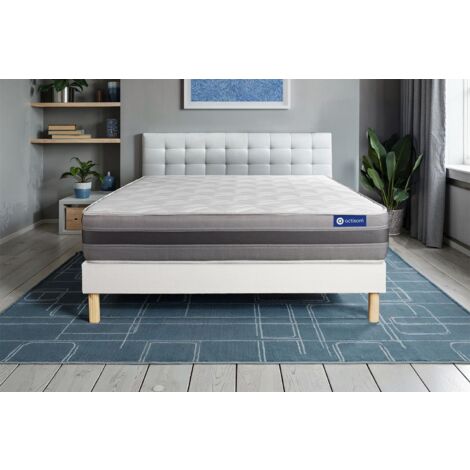 Kit rete e materasso Actimemo relax 120x200cm - Spessore : 24cm- memory foam - Moderatamente rigido