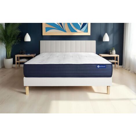 Kit rete e materasso matrimoniale Actiflex life 160x210cm - Spessore : 22cm - Molle insacchettate e memory foam- molto rigido
