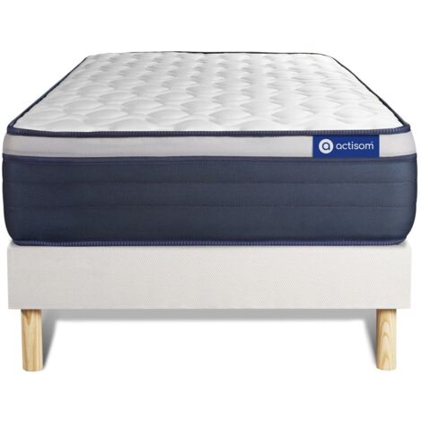 Kit rete e materasso matrimoniale Actiflex max 90x200cm - Spessore : 26cm - Molle insacchettate e memory foam - rigido