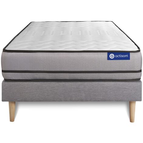 Kit rete e materasso matrimoniale Actilatex night 80x190cm - Spessore : 20cm - Lattice e memory foam- molto rigido