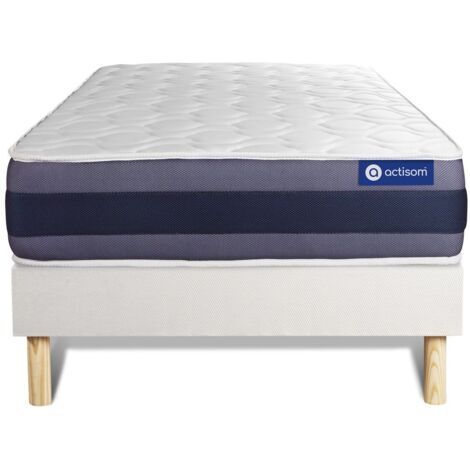 Kit rete e materasso matrimoniale Actimemo morpho 90x200cm - Spessore : 24cm- memory foam - Bilanciato -