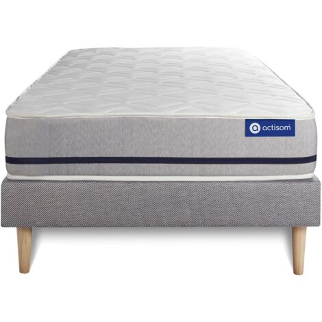 Kit rete e materasso matrimoniale Actimemo soft 80x200cm - Spessore : 20cm- memory foam - Moderatamente rigido