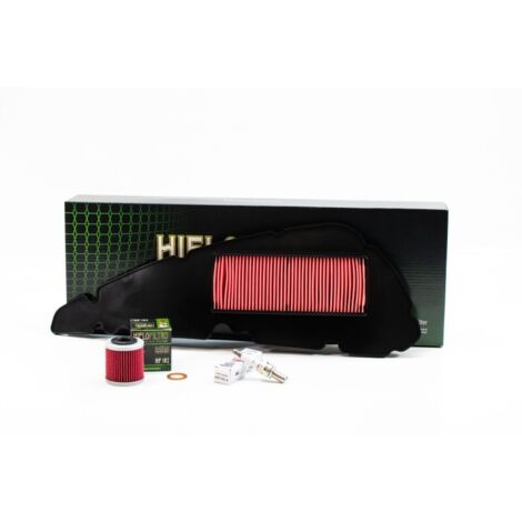 Kit Révision Piaggio Beverly 350 Sans ABS - Filtre à Air, Filtre à Huile, Huile, Bougie, Courroie, Plaquettes