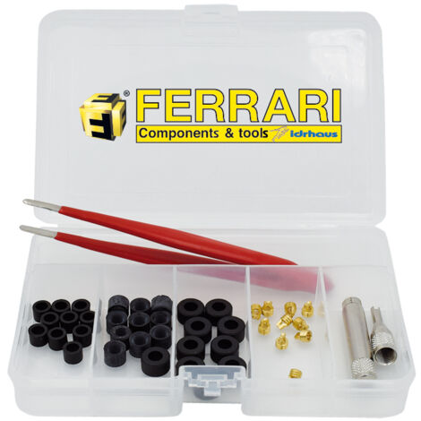 Kit ricambi per fruste in valigetta 17.133