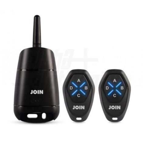 Kit ricevitore autoapprendente rf 2 canali 433,92mhz con 2 radiocomandi alpha elettronica tlrc200-01