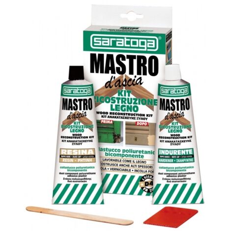 Kit Ricostruzione Legno BICOMPONENTE MASTRO D'ASCIA SARATOGA