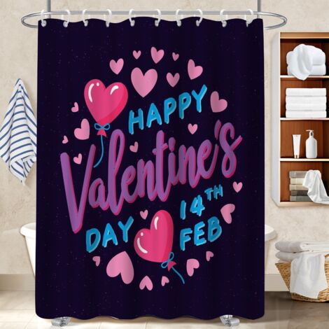 Kit rideau de douche en polyester 180x180 fluide bâche de douche pour baignoire d’angle