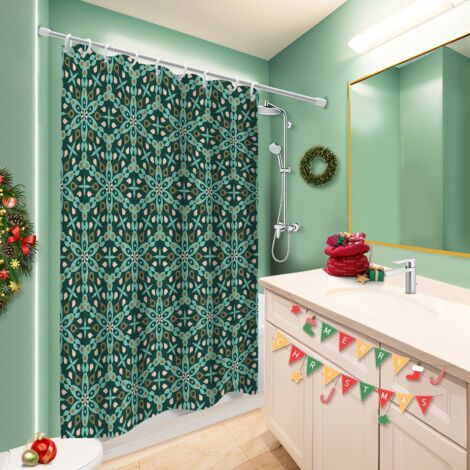 Kit rideau de douche en polyester 180x180 original housse de baignoire pour créer une ambiance spa