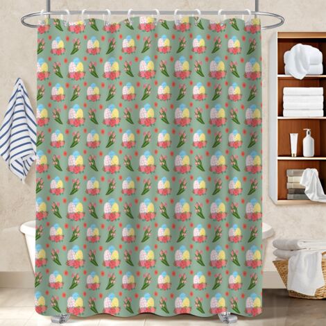 Kit rideau de douche en polyester 180x180 tendance bâche polyester douche pour adapté aux animaux domestiques