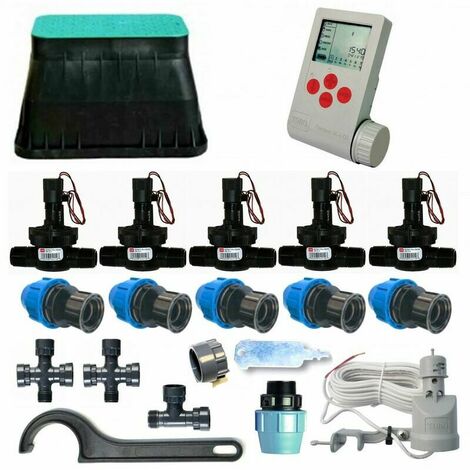 Kit riego Toro 5 zonas 9V