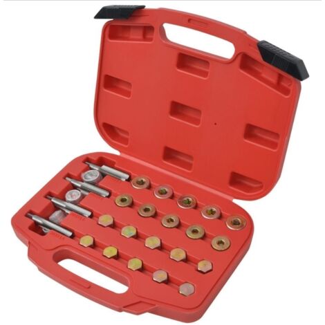 Kit rifilettatore/riparazione tappo di scarico dell'olio 64pz