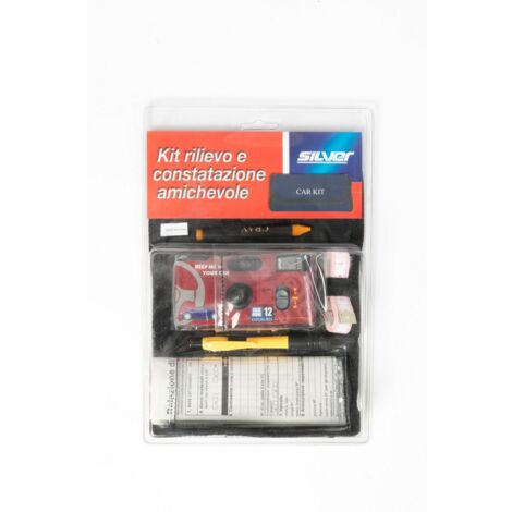 Kit rilievo e constatazione auto emergenza