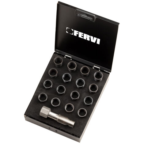 Strumento Riparazione Testata Cilindro Kit Riparazione Filettatura Candela - Set Maschi E Inserti M10x1.0 E M12x1.0 Strumento Filettatura - Foto 7