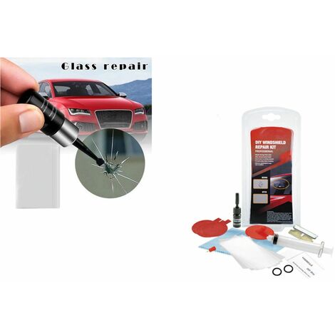 Tool Kit Di Riparazione Vetri Veicoli Fluid Finestra Di Automobile Di Vetro  Crack Chip Repair Da 20,78 €