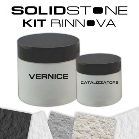 SOLIDSTONE Nero profondo 9005\Kit Vernice