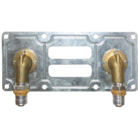 Kit ROBIFIX doppio multicouche - passo 150mm - Femmina 15x21 Ø16