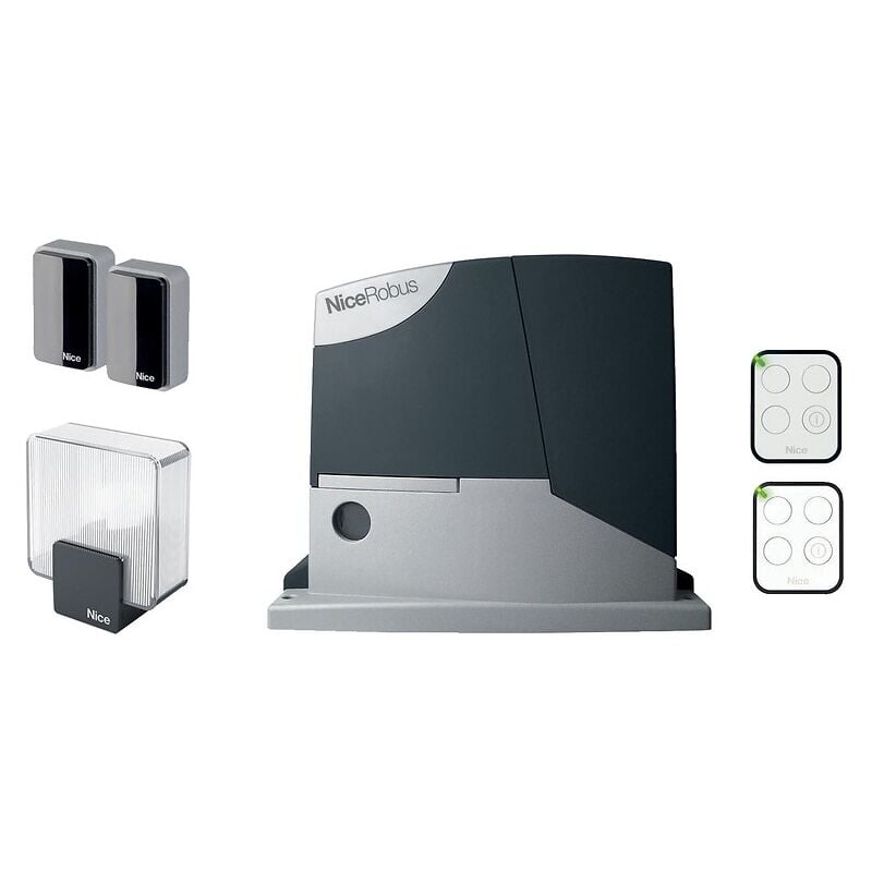 Kit automatisme 24 v pour portail coulissant Robus 400 Nice