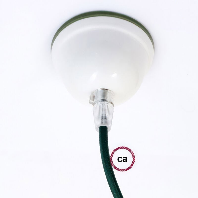 

Creative Cables - Kit rosetón cerámica Mini | Blanco - Verde - Blanco - Verde