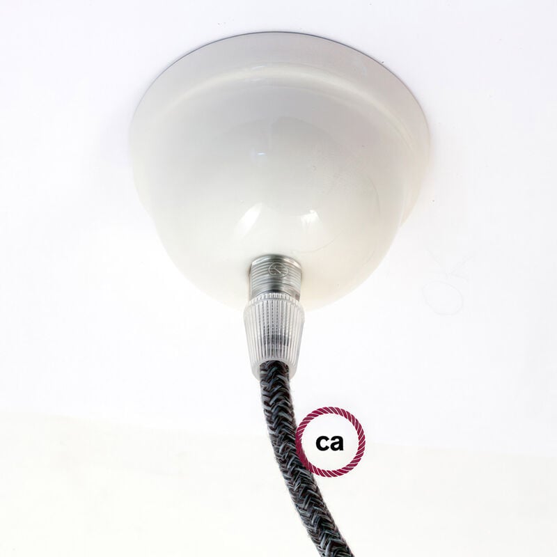 

Kit rosetón cerámica Mini | Blanco - Blanco