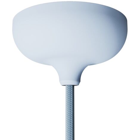 Kit rosone in silicone con foro centrale e predisposizione per foro laterale  Blu carta da zucchero