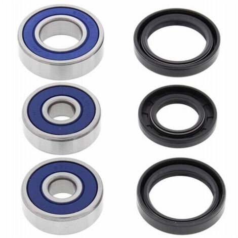 Kit Roulements de Roue Ar + Spy compatible avec les motos de marque YAMAHA PW 80 1983-2006 / RT 100 1993-2000 / TT-R 90 E 2000-2007