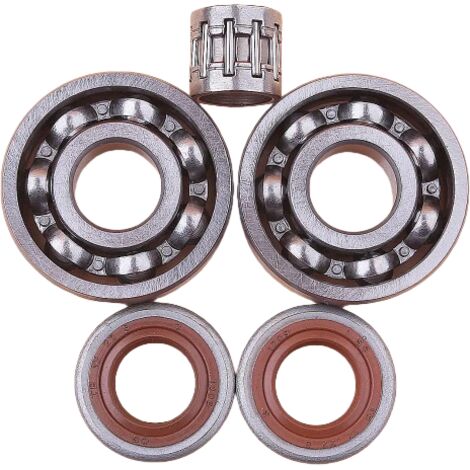 Kit Roulements + Joints Spi + Cage à Aiguilles pour Débroussailleuse STIHL FS350 FS400 FS450 FS480 FSR450