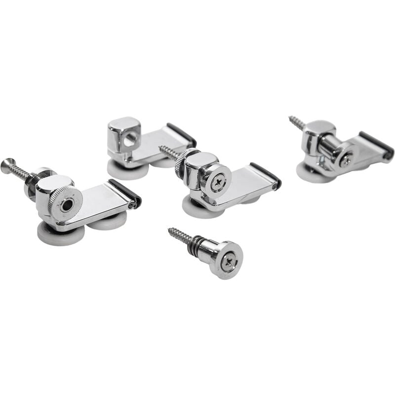 Kit roulettes pour porte pliante folding rabattable