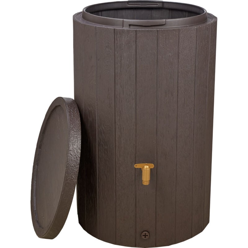 GRAF KIT MADERA 220L BRUN - Collecteur filtrant et Robinet PE