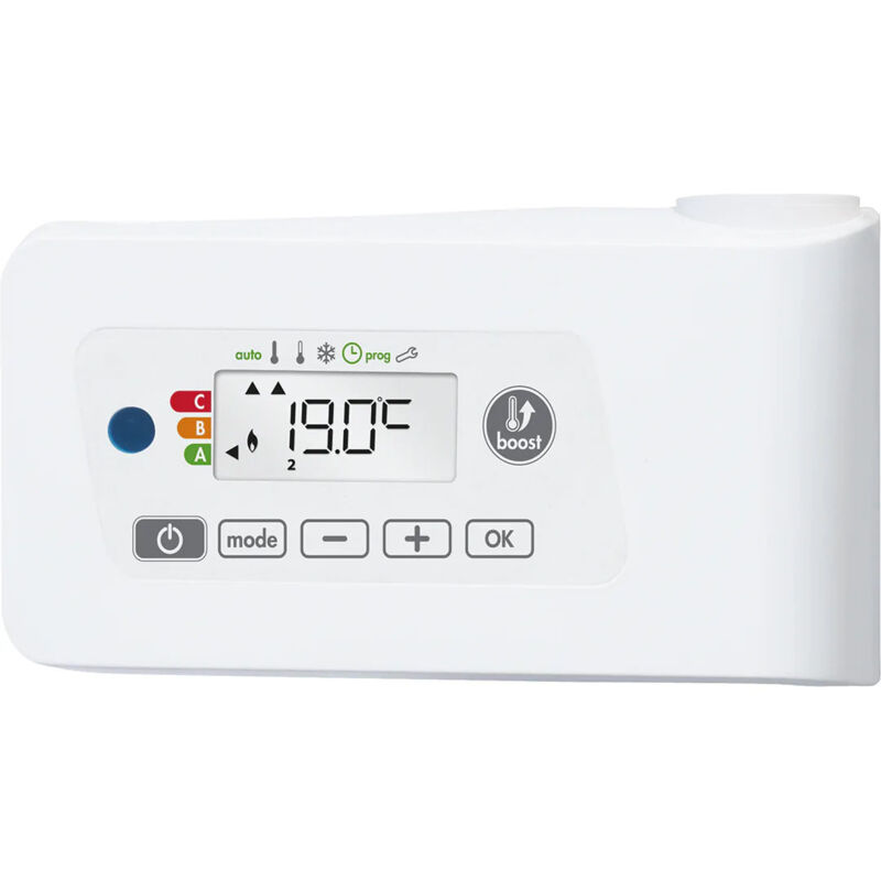 Thermador - Kit mixte électrique 1000W pour sèche-serviettes - Boîtier digital blanc