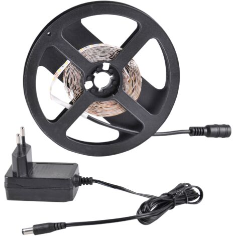 Kit ruban LED 12V 2m IP20 4000K 18W avec alim Polux