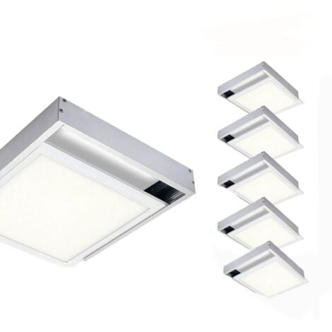 Kit Saillie ALU pour Panneau LED 60x60 Slim (Pack) - SILAMP