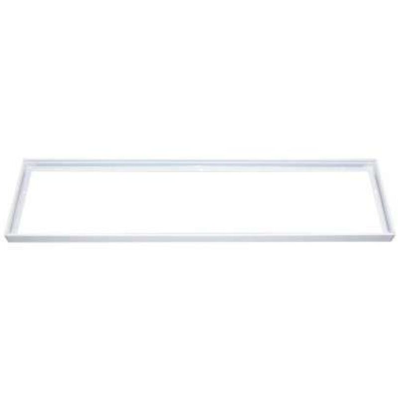 Kit Saillie pour Dalle LED Aluminium Blanc 1200x300mm Kit Saillie pour Dalle LED Aluminium Blanc 1200x300mm