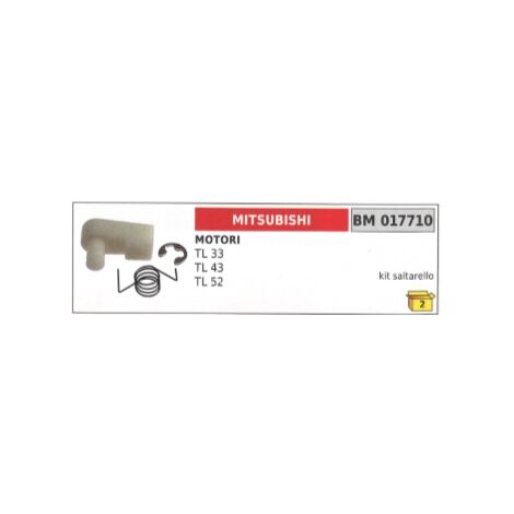 Kit saltarello + molla avviamento MITSUBISHI decespugliatore TL33 - TL43 - TL52