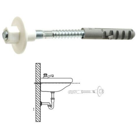 Kit Sanitaire Fixe Lavabo 10x110 mm. (2 pièces)